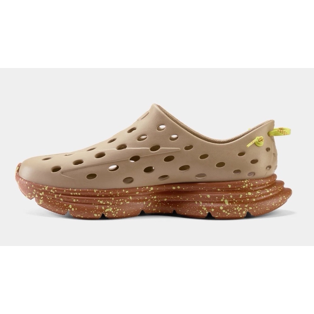 KANE Revive Active Recovery Shoe Dark Khaki / Umber Speckle M9 W10 EUC